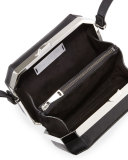 Jazz Octagonal Crossbody Bag, Black