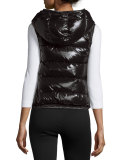 Febe-Erre Snake-Print Reversible Puffer Vest