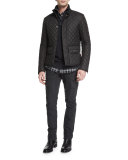 Wilson Lightweight Quilted Tech Jacket, Black