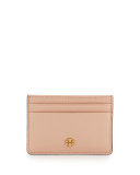 Robinson Slim Card Case, Pale Apricot