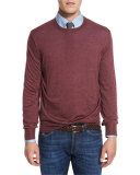 Donegal Three-Button Cardigan Jacket, Anthracite