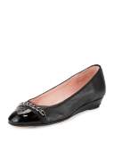 Paola Leather Flat