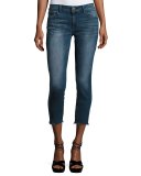 Mara Instasculpt Cropped Straight-Leg Jeans, Oakley