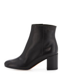 Blakely Leather Ankle Boot, Black