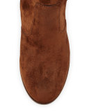 Myra Tassel Suede Bootie, Brown