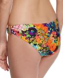 Barbados Floral-Print Swim Bottom