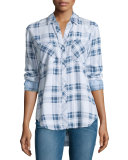 Carter Plaid Chambray Shirt, Pigment Plaid