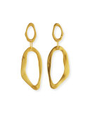 Abstract Double-Drop Earrings