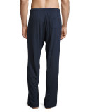 Cotton Lounge Pants, Navy