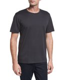 Mercerized Cotton Crewneck T-Shirt