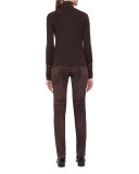 Massai-Cuff One-Button Cardigan, Date