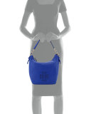 Harper Leather Zip Hobo Bag, Macaw
