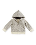 Jackson Hooded Bunny Sweatshirt, Gray, Size 6-24 Months