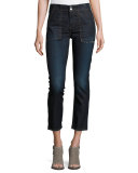 Denny Cropped Jeans, Warsaw