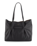 Ondine Calf Tote Bag, Black