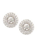 Petite Deco Treasures Luna Stud Earrings, 3.19 TCW, G/VS2