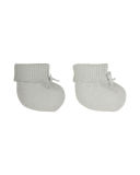Cashmere Baby Booties, 0-12 Months