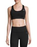Stow-N-Go IV Sports Bra for C-D Cups, Black