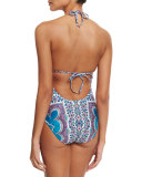 Paros Paisley Goddess Printed One-Piece Swimsuit