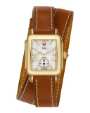 16mm Double-Wrap Leather Strap, Tan