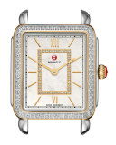 18mm Deco II Diamond Watch Head, Two-Tone