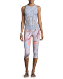 Vixen Fitted Muscle Tank Top, Sky