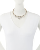 Emma Crystal Collar Necklace