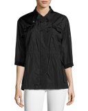 Tatin 3/4-Sleeve Boxy Lightweight Jacket