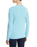 Diana V-Neck Cashmere Tee 
