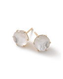 18k Rock Candy Round Stud Earrings