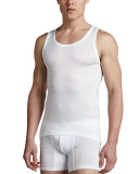 Cotton Pure Tank Top, White