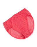 Retro Chic High-Cut Briefs, Raspberry