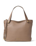 Hyland Medium Convertible Tote Bag, Dark Dune