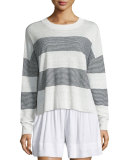 Linen-Blend Pull-On Shorts