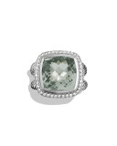 14mm Lavender Prasiolite Albion Ring