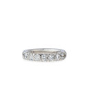 Diamond Eternity Band in 18K White Gold, 1.5 tdcw