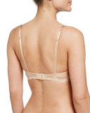 Ultra Feminin Lace Demi-Cup Bra, Nude