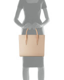 Paloma Large Triple-Gusset Tote Bag, Beige