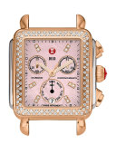 Deco Diamond Two-Tone Watch Head