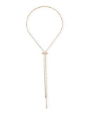 Cheska Lariat Necklace, Clear