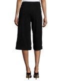 Suede Culottes, Black  