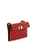 Rockstud Quilted Leather Crossbody Bag