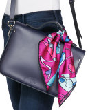 Heels-Print Small Square Scarf, Rogue