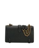City Knot Calf-Hair Shoulder Bag, Leopard