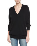 Knit V-Neck Sweater