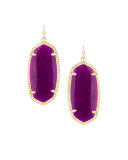 Elle Earrings, Slate