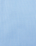 Gold Label Milano Mini-Houndstooth Dress Shirt, Sky Blue