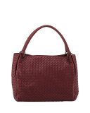 Parachute Intrecciato Tote Bag, Wine