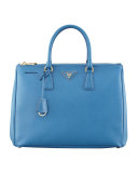 Saffiano Executive Tote Bag, Cobalt (Cobalto)