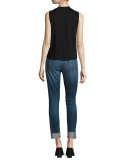 10 Inch Dre Cropped Jeans, Bainbridge